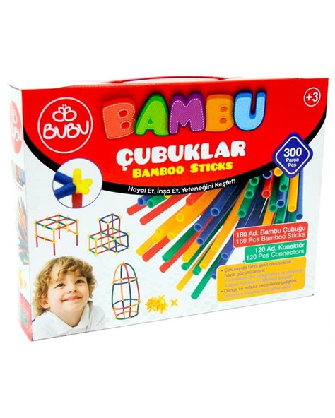 Bubu Bambu Çubuklar 300 Parça BC0001