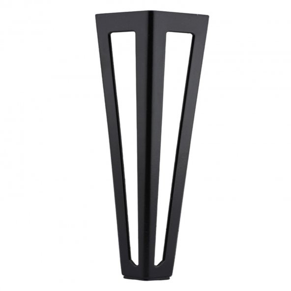 Ovit Koltuk Baza Sehpa Masa Ayağı Metal Ayak 20 Cm Siyah - 7