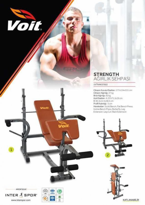VOİT STRENGTH AGIRLIK SEHPASI - 2