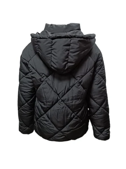 Kaside Y0115 Kadın Kapüşonlu Şişme Spor Mont - 6