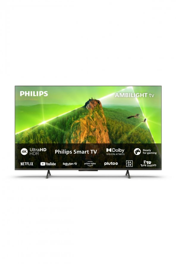 55PUS8108 55 139 Ekran Uydu Alıcılı 4K Ultra HD Smart Ambilight LED TV