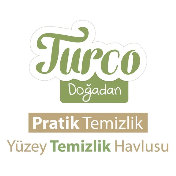 Turco Doğadan Pratik Yüzey Temizlik Havlusu 8x100 (800 Yaprak) - 5