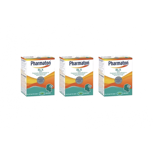 Pharmaton Rlx 30 Tablet 3lü Avantajli Paket