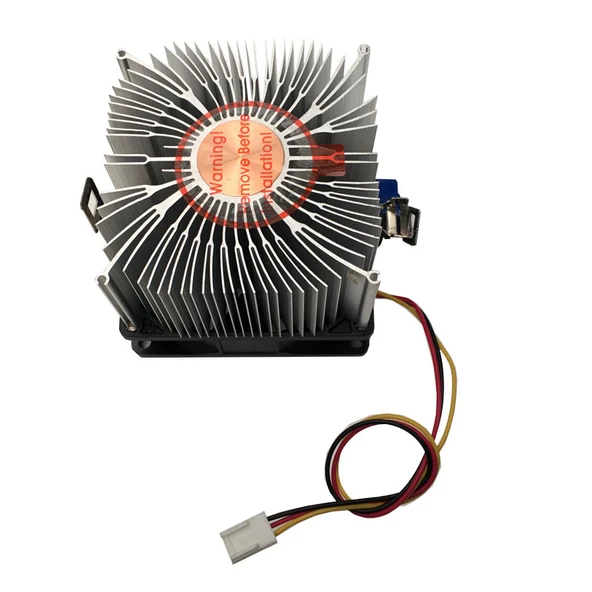 Am3 işlemci fanı amd am4 3 pinli soğutuculu amd işlemci fanı - Resim 4