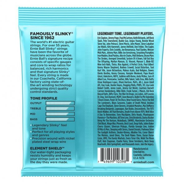 ERNIEBALL P02228 Elektro Gitar Teli 8.5-40 - 2