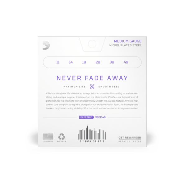 DADDARIO XSE1149 ELEKTRO GİTAR TEL SETİ, XS, 11-49 , SUP MEDIUM - 2