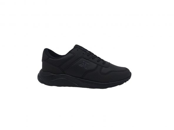 Lutton 4039 Unisex Siyah Bağcıklı Koşu Ve Günlük Kullanım Spor Ayakkabı