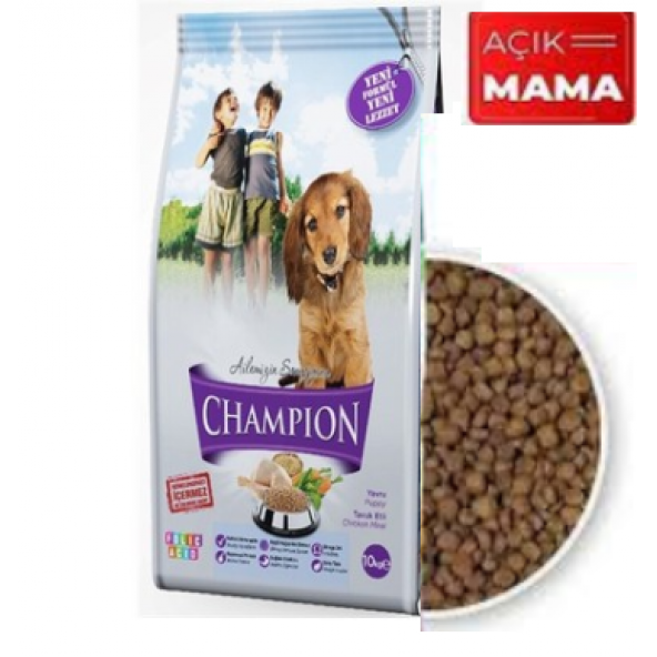 TAVUKLU YAVRU AÇIK KÖPEK MAMASI 1 KG