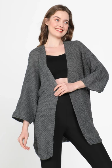 Yarasa Kol Mevsimlik Hırka - 12