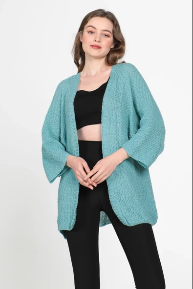 Yarasa Kol Mevsimlik Hırka - 7