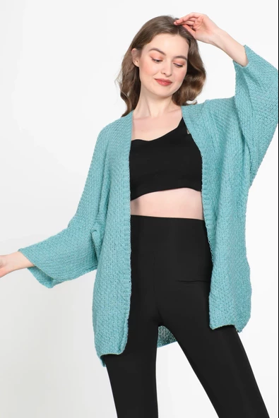 Yarasa Kol Mevsimlik Hırka - 5