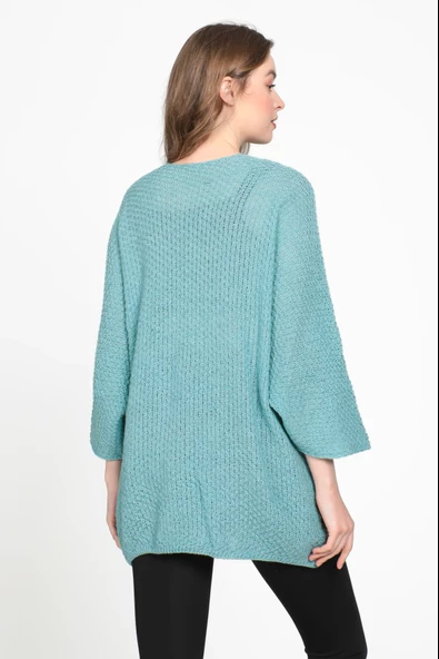 Yarasa Kol Mevsimlik Hırka - 8