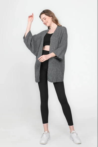 Yarasa Kol Mevsimlik Hırka - 10