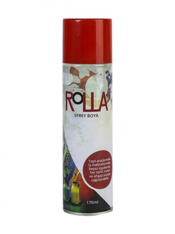 ROLLA SPREY BOYA 170 ML KIRMIZI