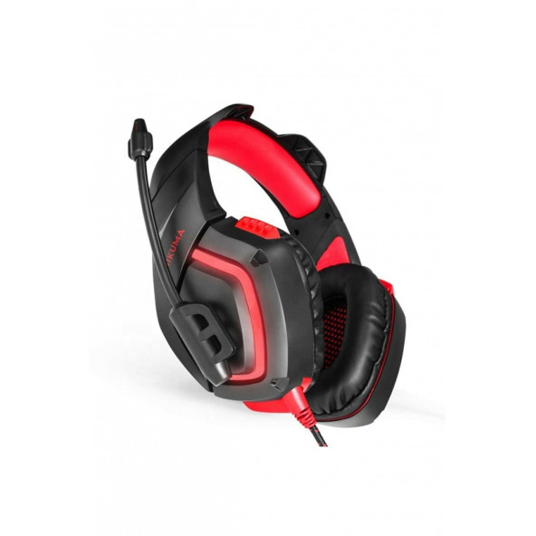 Porfesyonel Oyuncu Kulaklıgı Led Pc, Ps4, Xbox One, Ipad Uyumlu Dizüstü Bilgisayar Mikrofonlu Stereo - 3
