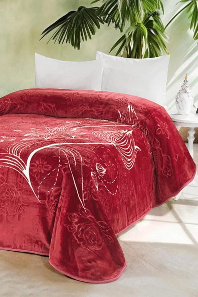 4 Kg Battaniye Supersoft Embos Kalın Yumuşak Peluş Çift Kişilik Yumoş Kabartma 220x240 cm Elite - 6