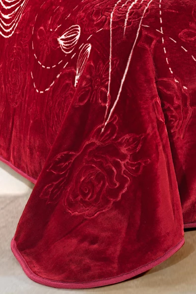 4 Kg Battaniye Supersoft Embos Kalın Yumuşak Peluş Çift Kişilik Yumoş Kabartma 220x240 cm Elite - 3