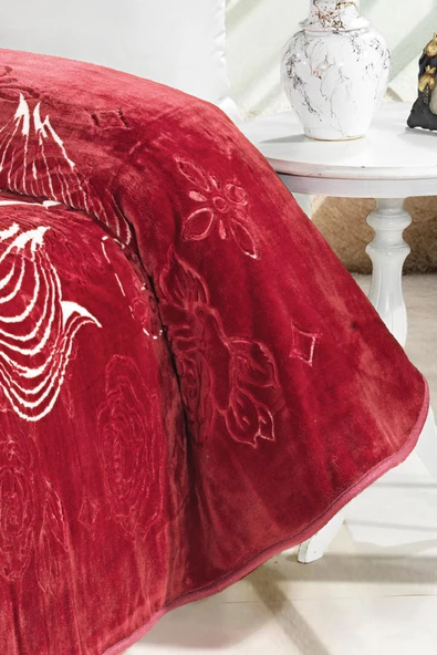 4 Kg Battaniye Supersoft Embos Kalın Yumuşak Peluş Çift Kişilik Yumoş Kabartma 220x240 cm Elite - 7