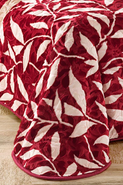 4 Kg Battaniye Supersoft Embos Kalın Yumuşak Peluş Çift Kişilik Yumoş Kabartma 220x240 cm Florin - 3