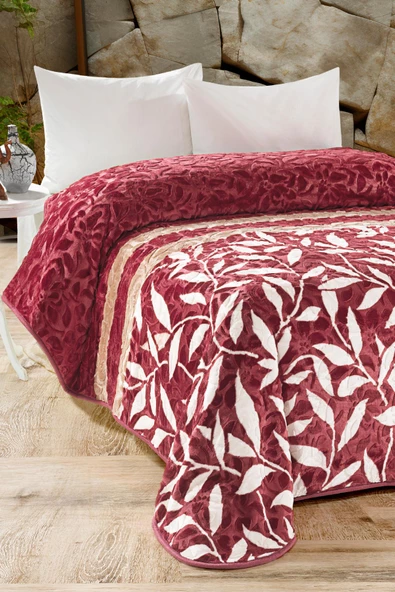 4 Kg Battaniye Supersoft Embos Kalın Yumuşak Peluş Çift Kişilik Yumoş Kabartma 220x240 cm Florin - 6