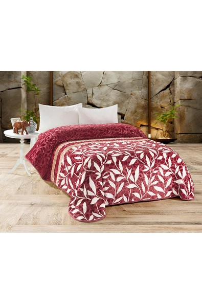 4 Kg Battaniye Supersoft Embos Kalın Yumuşak Peluş Çift Kişilik Yumoş Kabartma 220x240 cm Florin - 10