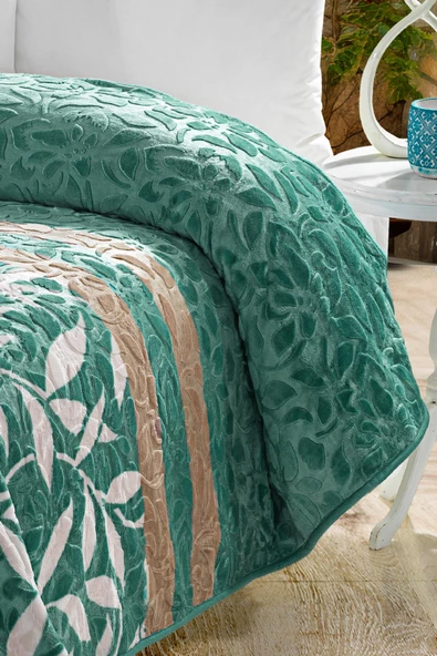 4 Kg Battaniye Supersoft Embos Kalın Yumuşak Peluş Çift Kişilik Yumoş Kabartma 220x240 cm Florin - 12