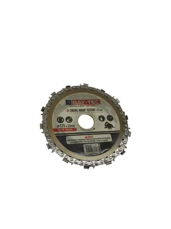 Bay-Tec Zincirli Ahşap Testere 125x22 mm MK0286-11