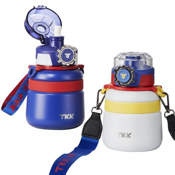 TKK Çelik Çocuk Matarası 600Ml Lacivert - 2