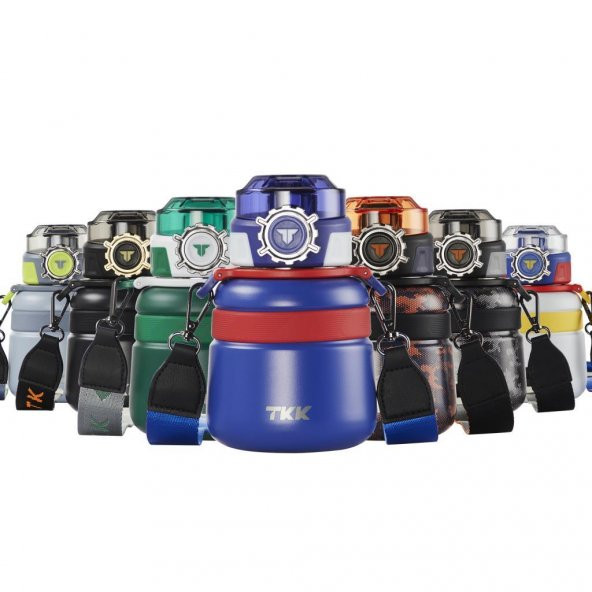 TKK Çelik Çocuk Matarası 600Ml Lacivert - 9