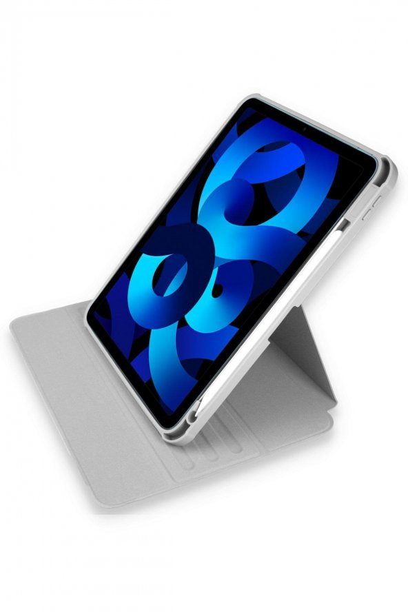 iPad Pro 11 İnç Uyumlu (2020) 360 Dönebilen Standlı Kalemlikli Kılıf - 10