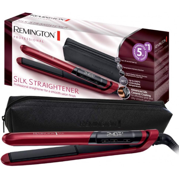 Remington S9600 Silk İpek Proteinli Seramik Plaka Saç Düzleştirici - 5