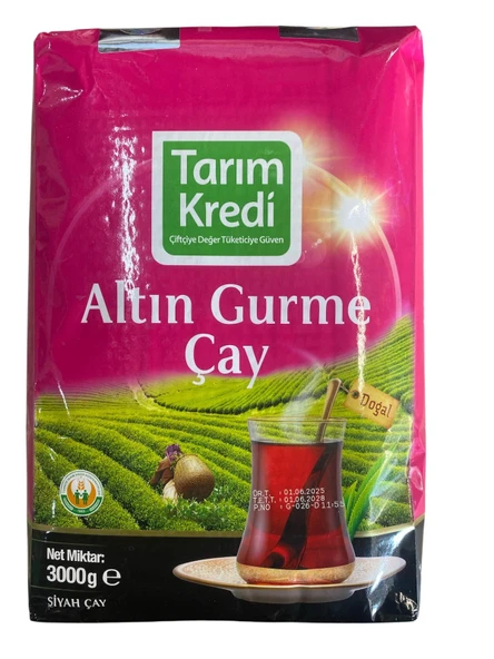 Tarım Kredi Altın Gurme Çay 3 Kg.