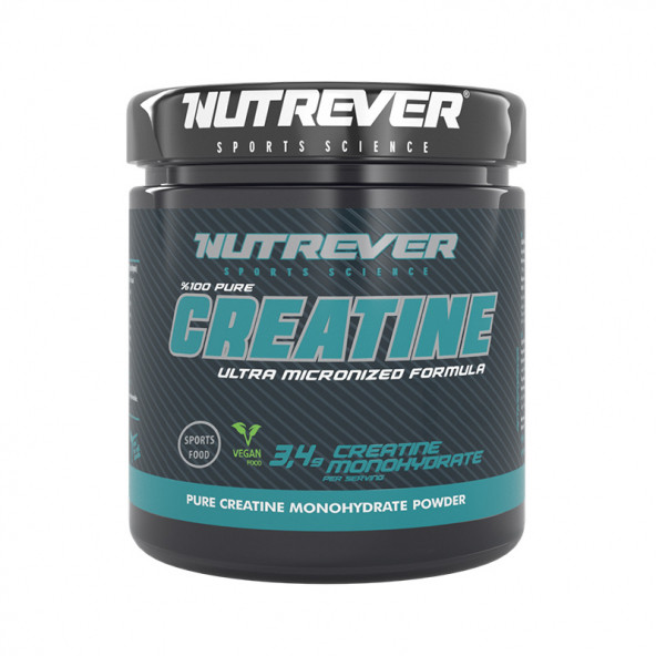 Nutrever Creatine Ultra Micronized Formula 250 gr - HIZLI ÜCRETSİZ KARGO