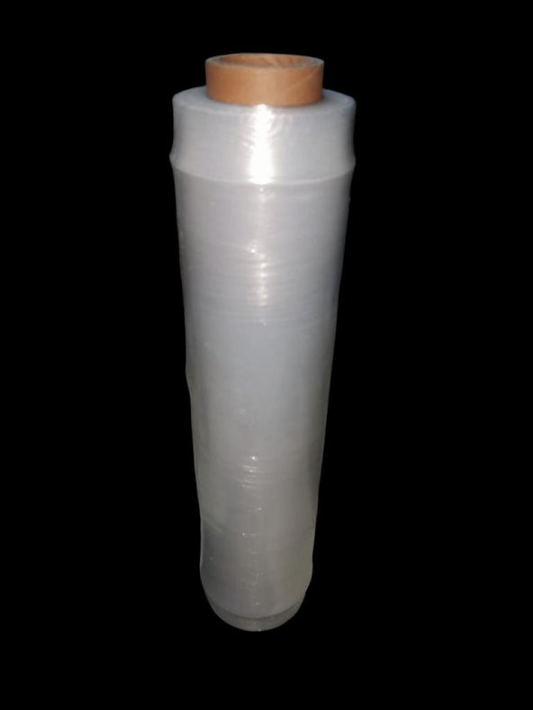 PRE STREÇ 9 Micron 45cmx600 Mt Fabrika Streci,İnce Streç,Ürün Sarma Streci - 2