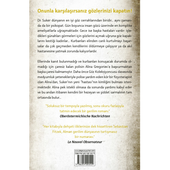 Göz Avcısı - Göz Koleksiyoncusu 2 Sebastian Fitzek - 2