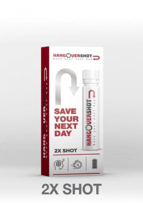 Hangovershot Save Your Next Day 25 ml x 2 Shot - 2