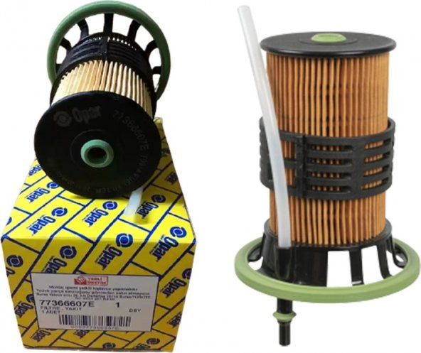 Opar Pipetli Yakıt Filtresi - Fiat Fiorino Euro 4- 1.3 D Multijet 16V - (Dizel) Pipetli Yakıt Filtre