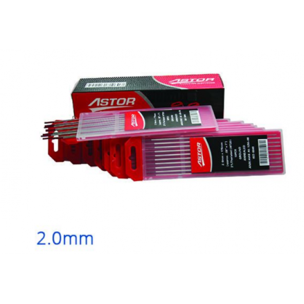 Astor Tungsten Elektrod 2.0 mm 10 lu Paket
