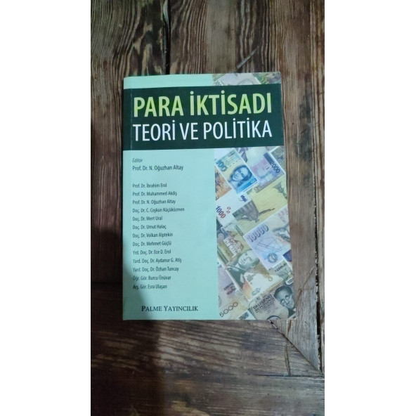 PARA İKTİSADI TEORİ VE POLİTİKA   ... OĞUZHAN ALTAY ürün görseli