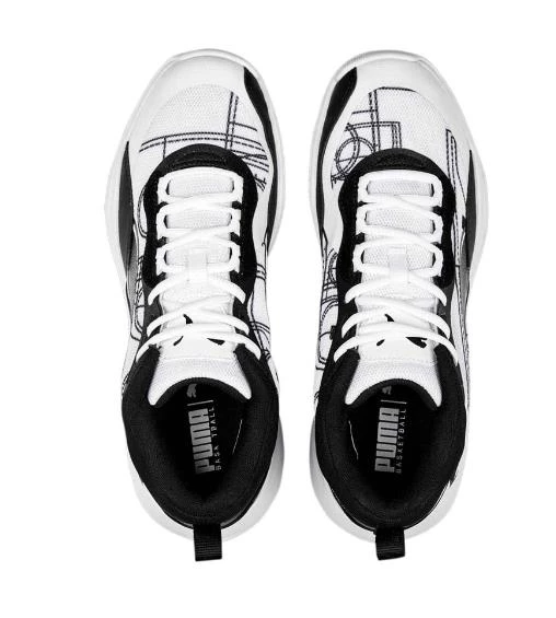 Puma Playmaker Pro Courtside Erkek Siyah Spor Ayakkabı 37832401 I-11 - 4