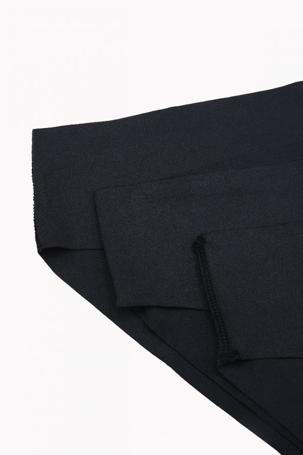 Siyah 3lü Lazer Kesim Basic Külot - 4