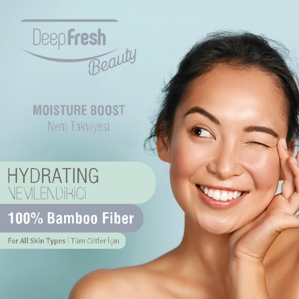 Deep Fresh Aloe Vera Nemlendirici Nem Takviyesi Kağıt Yüz Maskesi 3 adet - 2