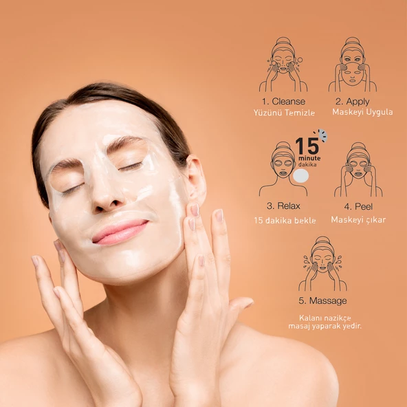 Deep Fresh Hyaluronic Acid Yaşlanma ve Kırışıklık Karşıtı Kağıt Yüz Maskesi 3 adet - 4