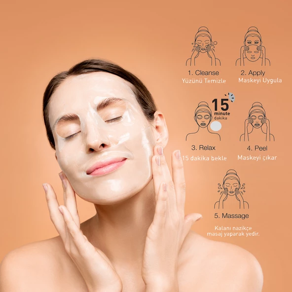 Deep Fresh Aloe Vera Nemlendirici Nem Takviyesi Kağıt Yüz Maskesi 3 adet - 4