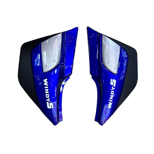 Kanuni Windy S Akü Yan Kapak Takımı Mavi