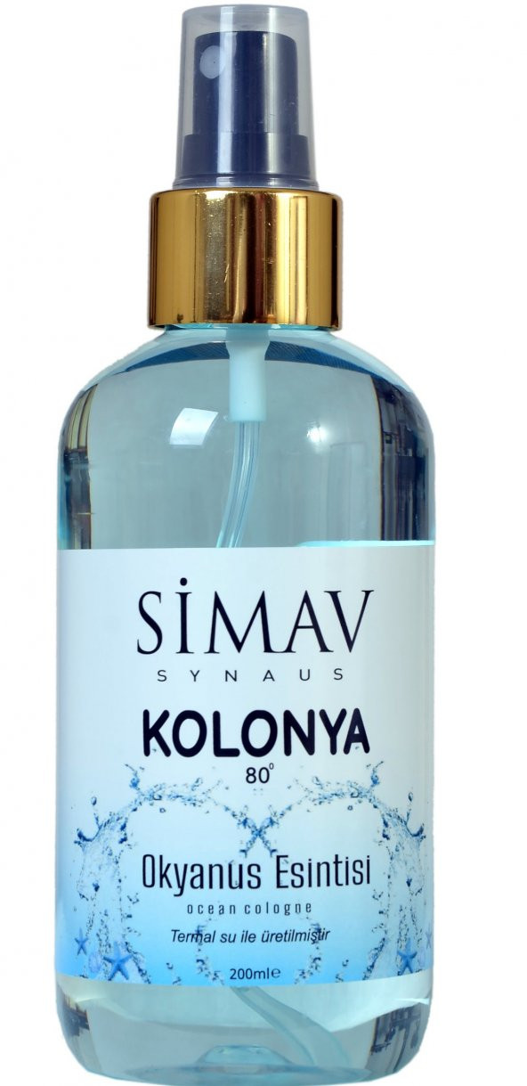 SİMAV Termal Sulu Okyanus Esintisi Kolonyası Spreyli - 200 ml