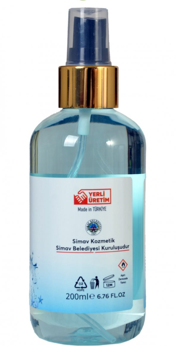 SİMAV Termal Sulu Okyanus Esintisi Kolonyası Spreyli - 200 ml - 2