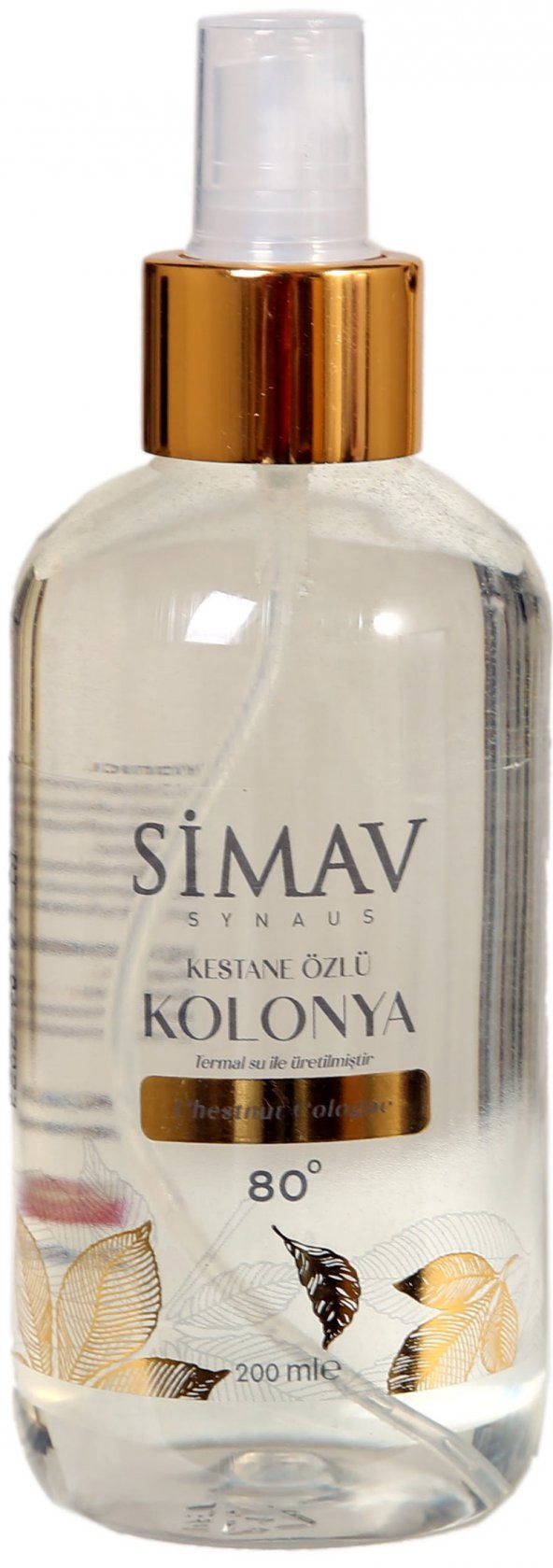 SİMAV Kestane Özlü ve Termal Sulu Kolonya 2li Set 900ml + 200ml - 6