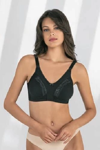 Fabony Bayan Dantel Detaylı Penye Toparlayıcı Sütyen 3180 - 3
