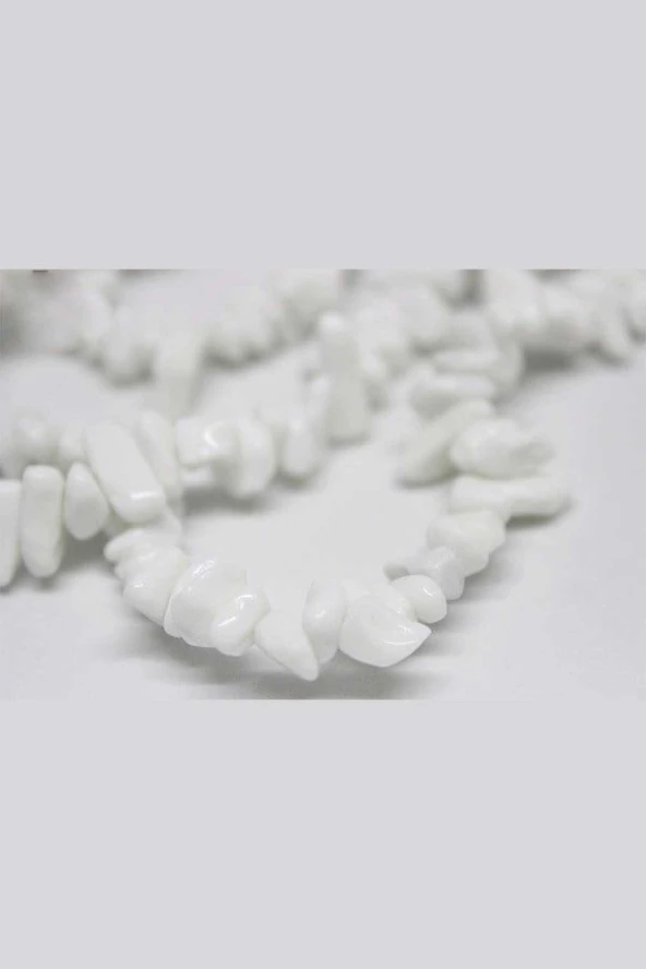 Beyaz Kuvars Kırık Doğal Taş Dizisi - 2